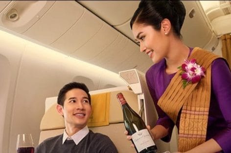 Catering di bordo italo-thailandese per Thai Airways