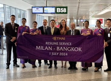 Volo Milano-Bangkok al via: l’avventura Thai riparte dopo 4 anni