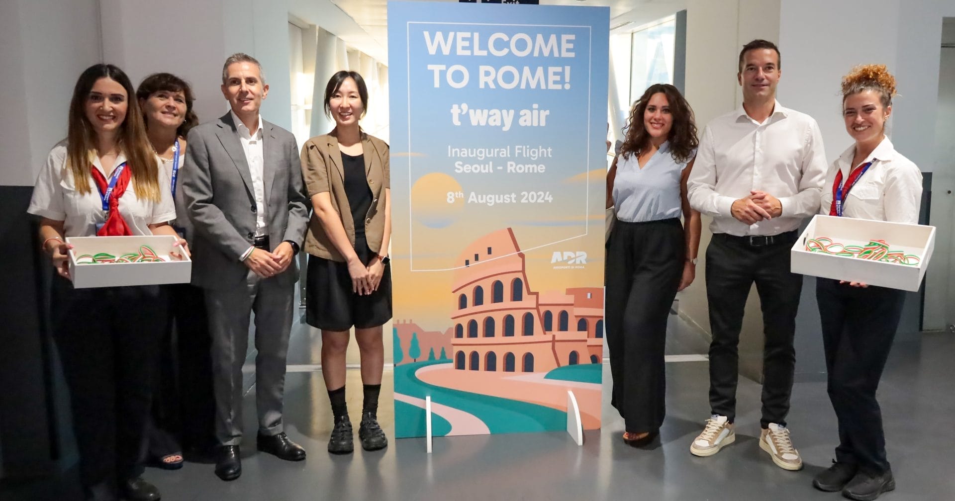 T'way Air lancia nuovi voli diretti da Roma a Seul uff st