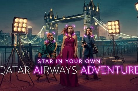 Ai Adventure, i viaggiatori protagonisti del “film” di Qatar Airways