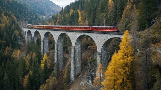 Ferrovia Retica batte ogni record: è il tempo dell’Albula