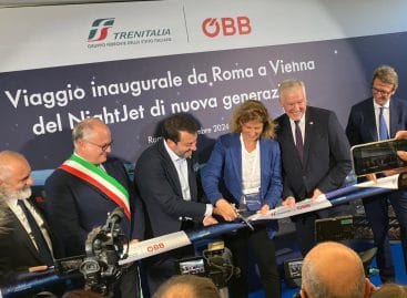 Treno Roma-Vienna: al via il servizio Nightjet