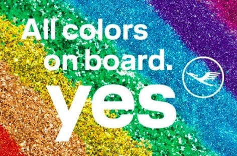 Travel Lgbtq+, Lufthansa lancia la campagna All Colors On Board