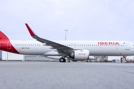 Iberia, in flotta il primo aereo a corridoio singolo Airbus 321Xlr