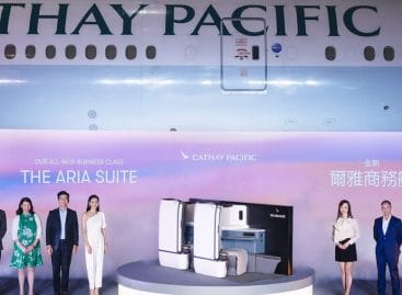 Cathay Pacific svela la principesca Aria Suite