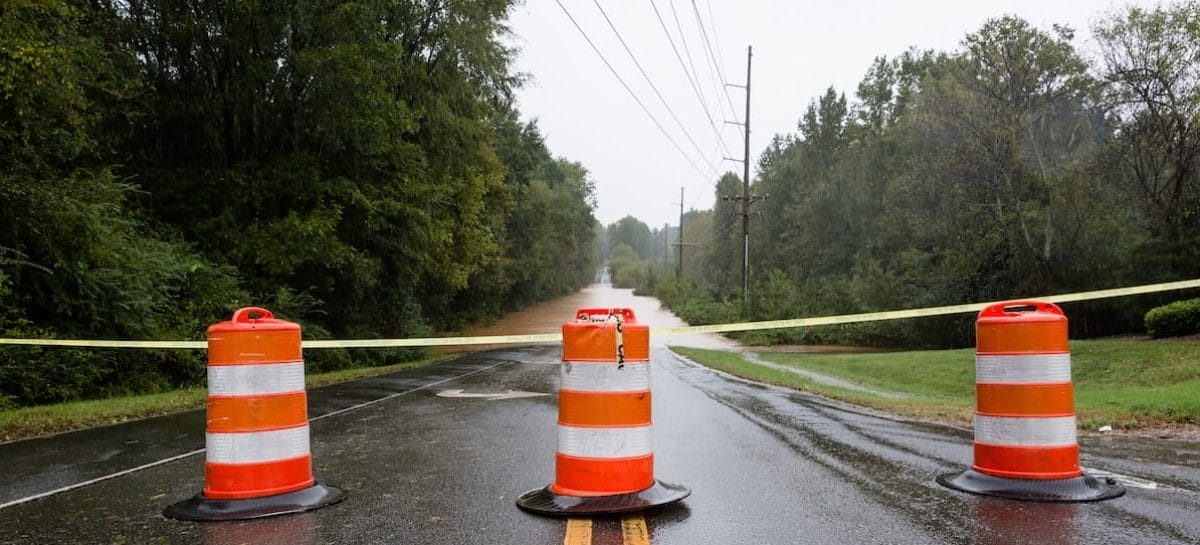 Uragano Helene, turismo off limits in North Carolina