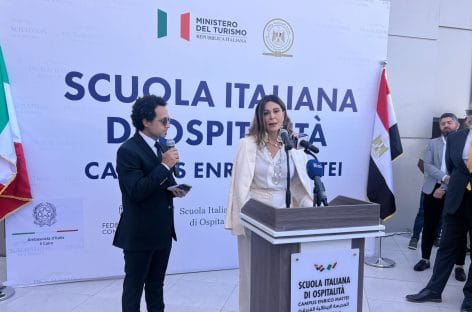 Egitto, Santanchè inaugura la Scuola italiana di ospitalità