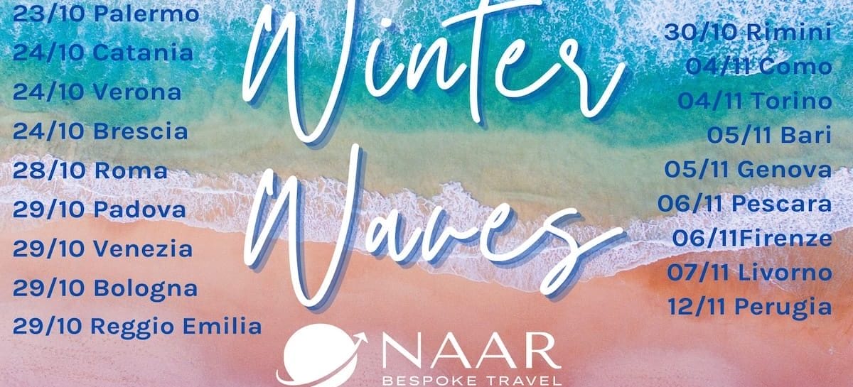 Mare d’inverno, al via il roadshow di Naar