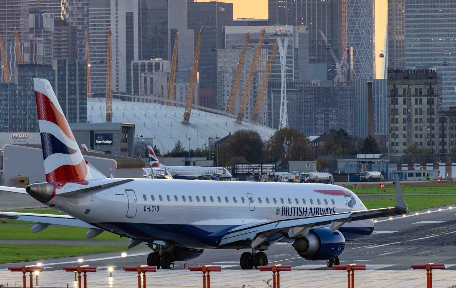 british airways london city airport adobe