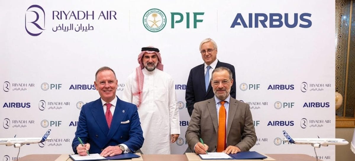 Riyadh Air, maxi ordine per 60 Airbus 321neo