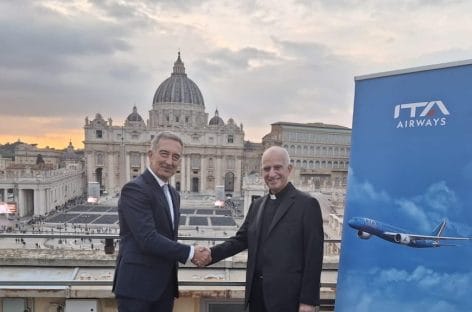 Ita Airways official carrier del Giubileo: agevolazioni per i pellegrini