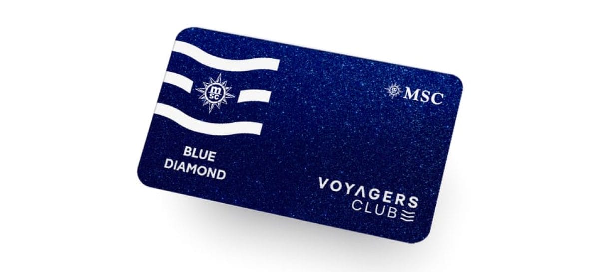 Msc Crociere introduce il livello Blue Diamond nel programma fedeltà