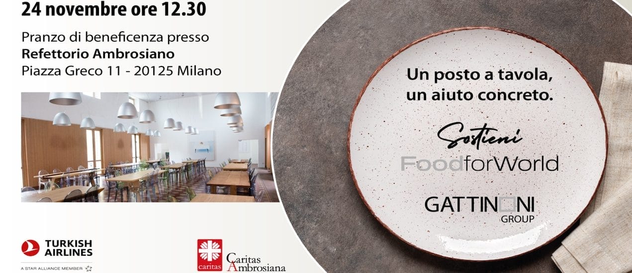 Gattinoni Foodforworld uff. stampa