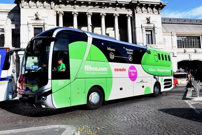 autobus aeropuerto bergamo milan Flibco uff st