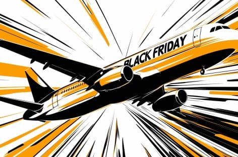 Black Friday dei voli, Jetcost: -15% sui prezzi dei biglietti