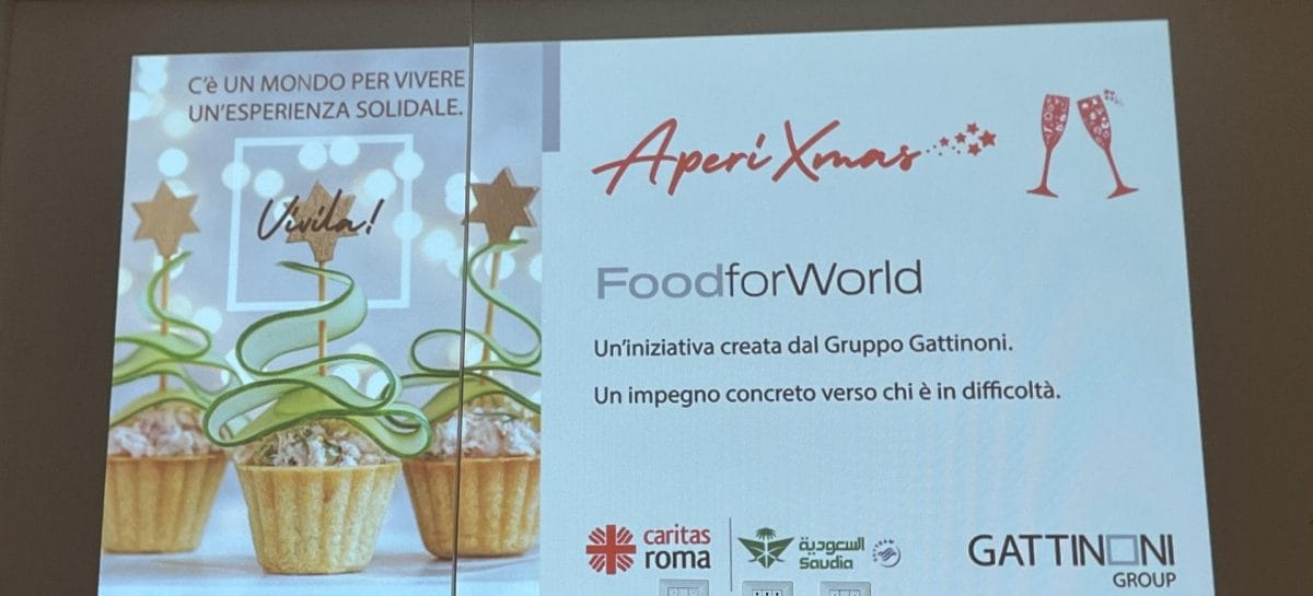 Gattinoni sostiene la Caritas romana con il progetto FoodforWorld