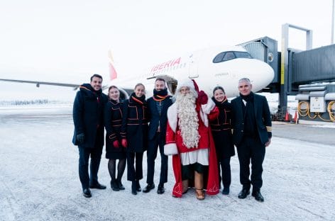 Il mondo di Babbo Natale: nuovi voli Iberia per Rovaniemi&Co.