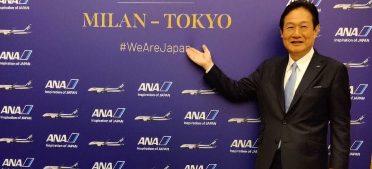 Avanzata All Nippon: «Il volo Milano-Tokyo è solo l’inizio»