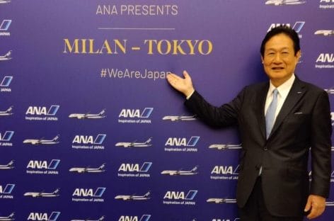 Avanzata All Nippon: «Il volo Milano-Tokyo è solo l’inizio»