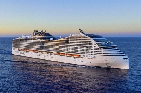 Msc apre le vendite di World Asia: salperà nel 2026