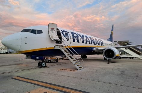 Ryanair, cinque nuovi voli da Pescara in estate