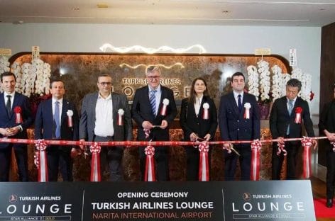 Turkish Airlines inaugura a Tokyo la lounge dei record