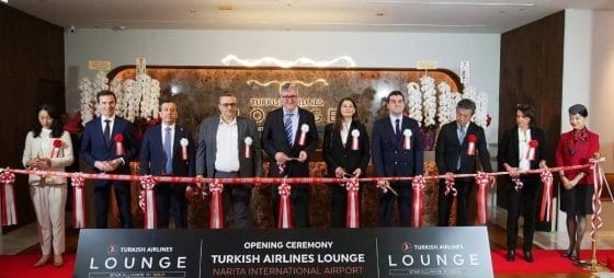 Turkish inaugura a Tokyo la sua più grande lounge estera