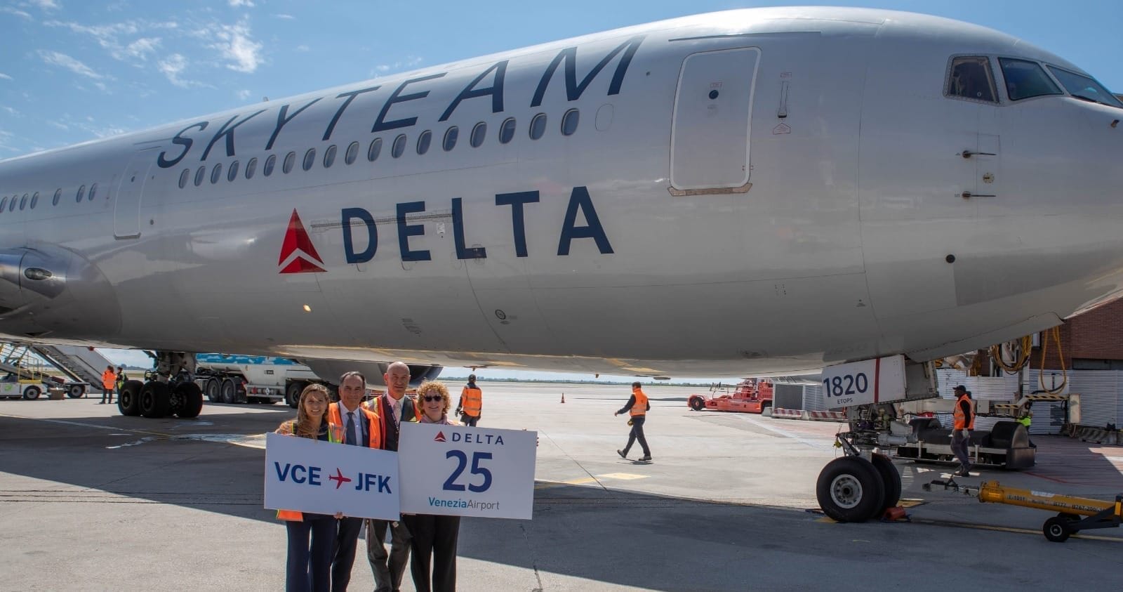 Delta, nozze d’argento a Venezia: “Oltre 3 milioni di passeggeri”