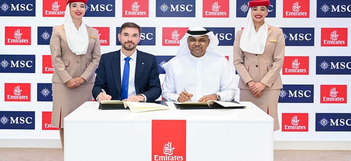 Dubai hub crocieristico: prolungata l’intesa Emirates-Msc