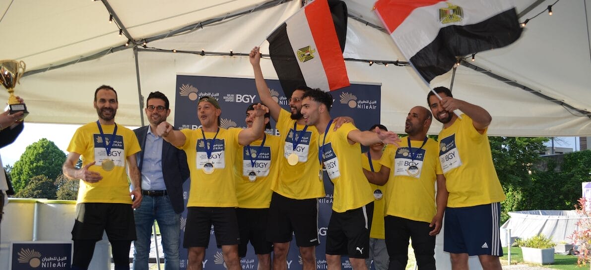 Nile Air, torneo di calcio a 5 per spingere la Milano-Il Cairo
